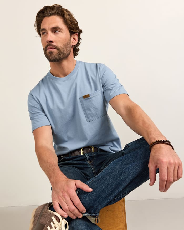 MEN'S SHORT-SLEEVE DESCHUTES POCKET TEE